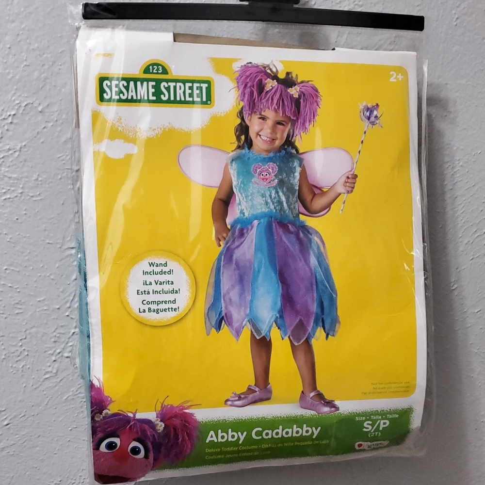 Sesame Street Abby Cadabby Toddler Costume - Purple, Blue, Pink